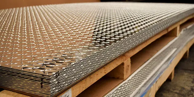 Características de la lámina antiderrapante 1 Aluminio Antiderrapante, Inoxidable Victoria