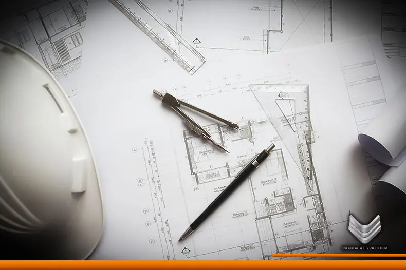 plano de estructura de acero