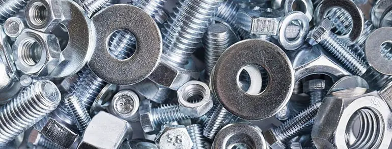¿Qué son los aceros galvanizados? Conoce aquí sus tipos y usos 5 Diferentes piezas roscadas de aceros galvanizados