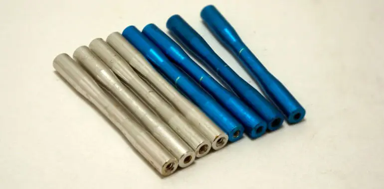 Aluminio anodizado ¿Para qué se usa? 7 Pequeños pasadores de aluminio anodizados