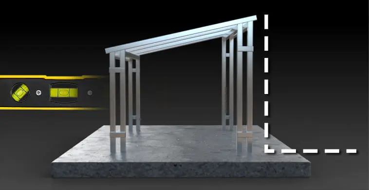¡Aprende a construir pérgolas de acero inoxidable de una forma sencilla! 9 Verificación final de instalación