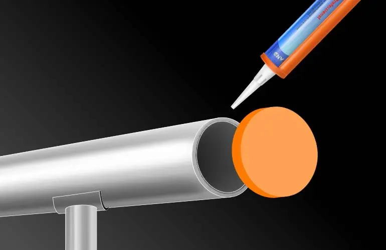 Barandas para Escaleras de Acero Inoxidable ¡Constrúyelas fácilmente! 10 Esquema de la colocación de tapas para las barandas para escaleras de acero inoxidable