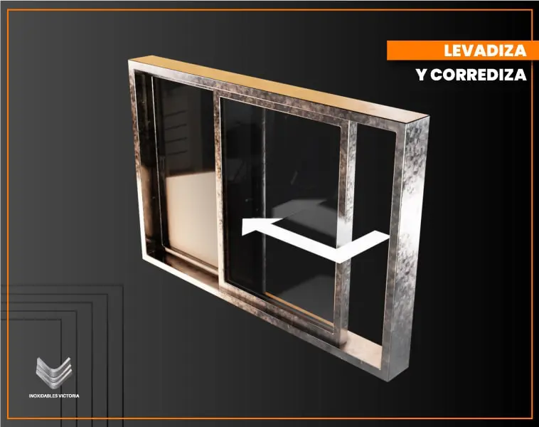 Cancelería de aluminio: Tipos y usos en construcción 9 Canceleria de aluminio levadiza y corrediza