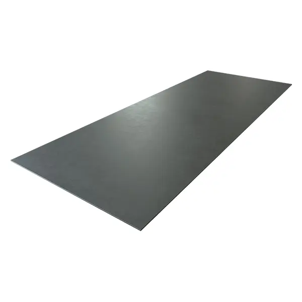 pieza de placa de acero inoxidable lisa