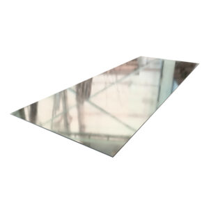 pieza de placa de aluminio lisa apilada