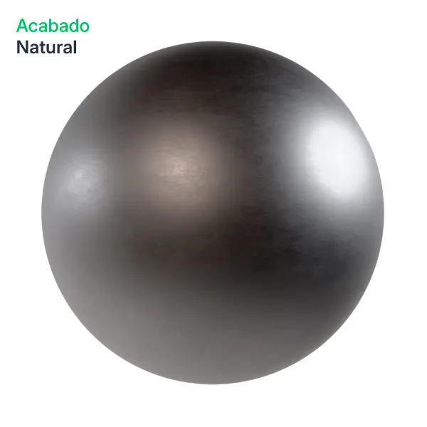 acabado natural de rejilla de acero inoxidable