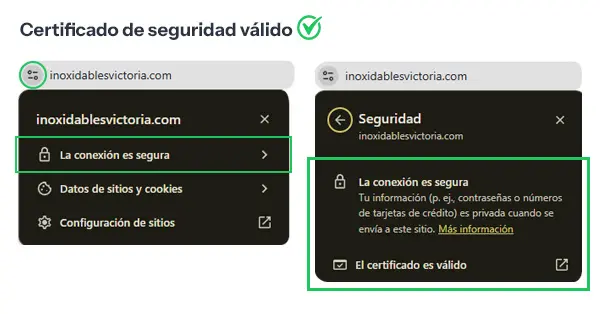 Evita Fraudes 1 certificado seguridad inoxidables victoria com